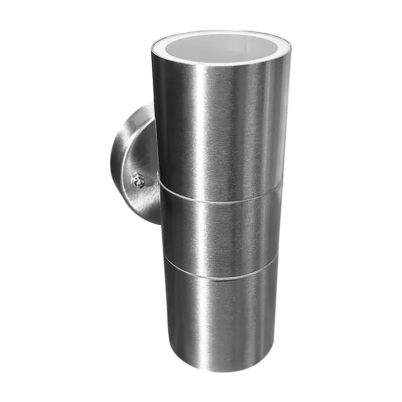 Luminaria pared cilindro doble satin exterior 2XGU10