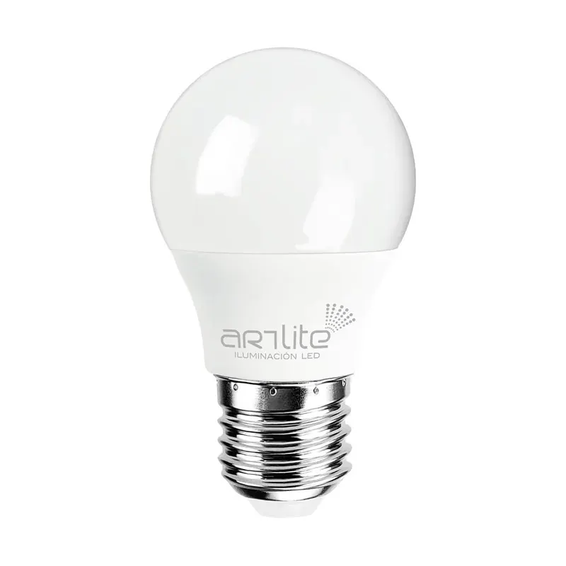 Lámpara LED bulbo A50 base E27 5W 450LM 127VCA interior IP20 blanco calido 3000K