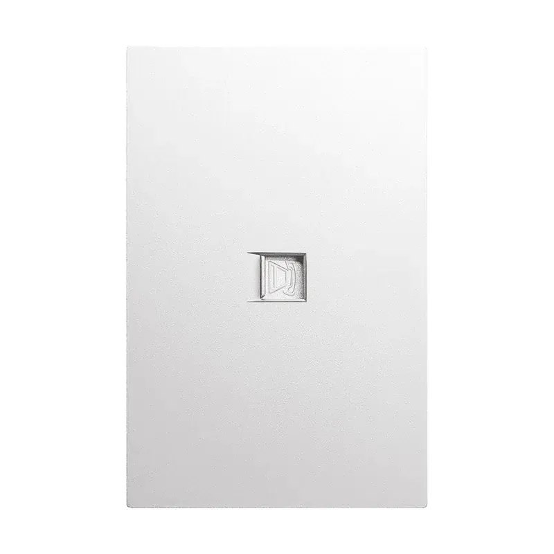 Placa blanco mate luxury contacto telefónico plástico ABS 74X117MM skin feel