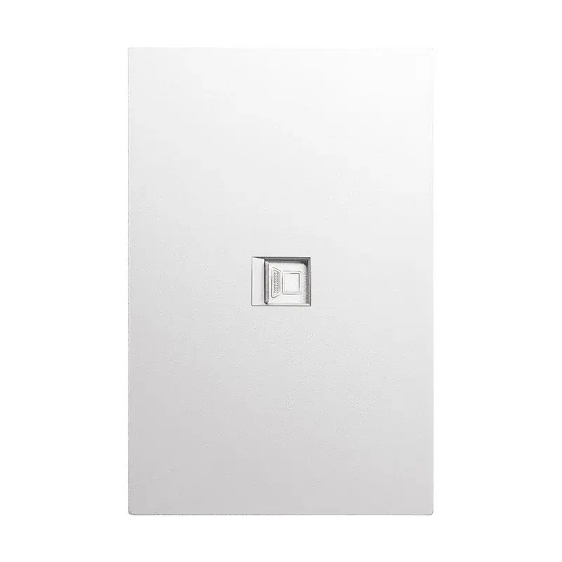 Placa blanco mate luxury contacto red lan tipo RJ45 CAT5 plástico ABS 74X117MM skin feel
