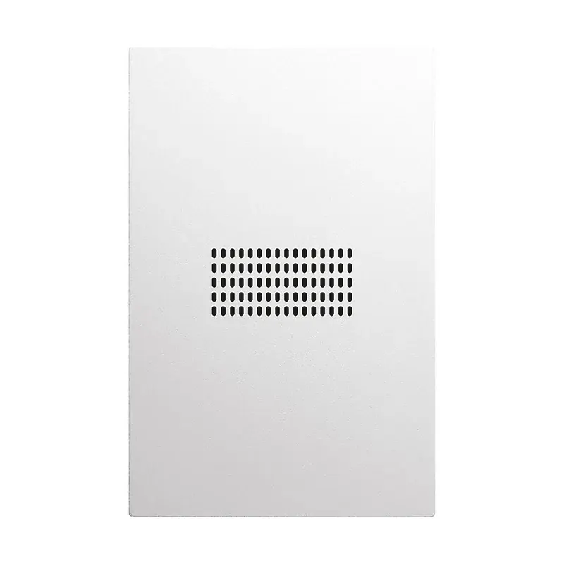 Placa blanco mate luxury zumbador plástico ABS 74X117MM