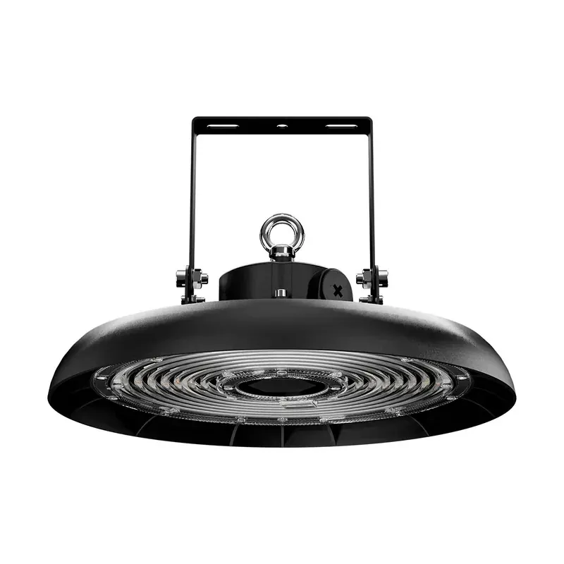 Campana industrial slim LED 150W / 200W / 240W eficiencia 170LM/W máx. 38400LM eficiencia 170LM/W 90-305VCAEXTERIOR IP66 blanco frío 6500K