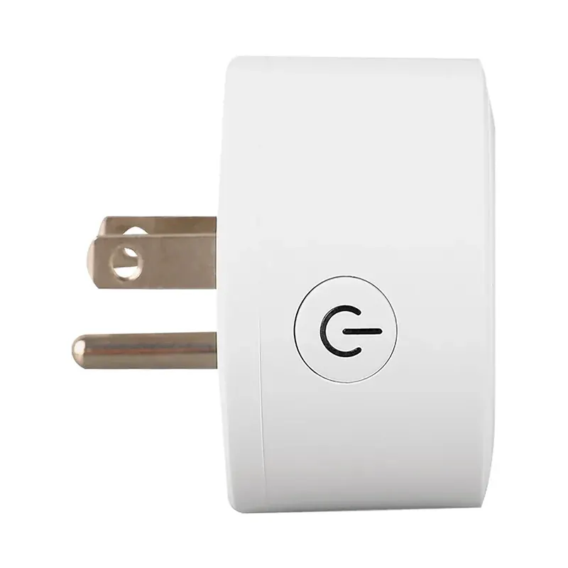 Enchufe smart redondo blanco 90-260VCA WIFI bt 1875W max