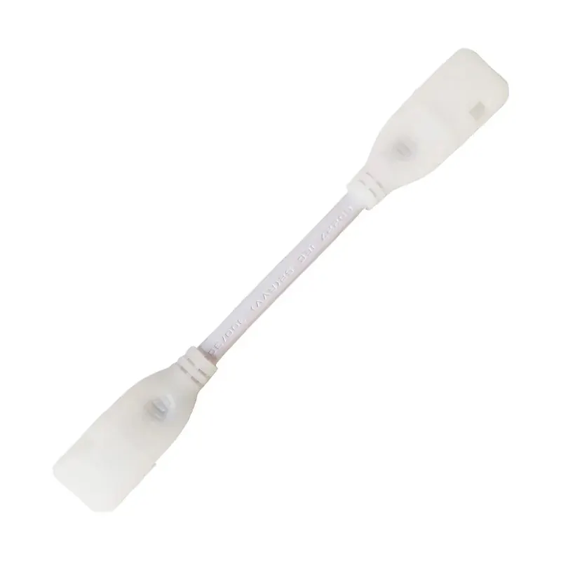 Conector extensión manguera LED COB 15CM exterior kit 2 piezas