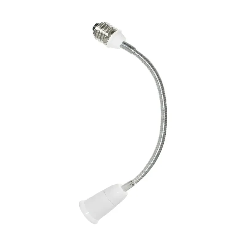 Adaptador extensión flexible 30CM de base E26 a lámpara E26