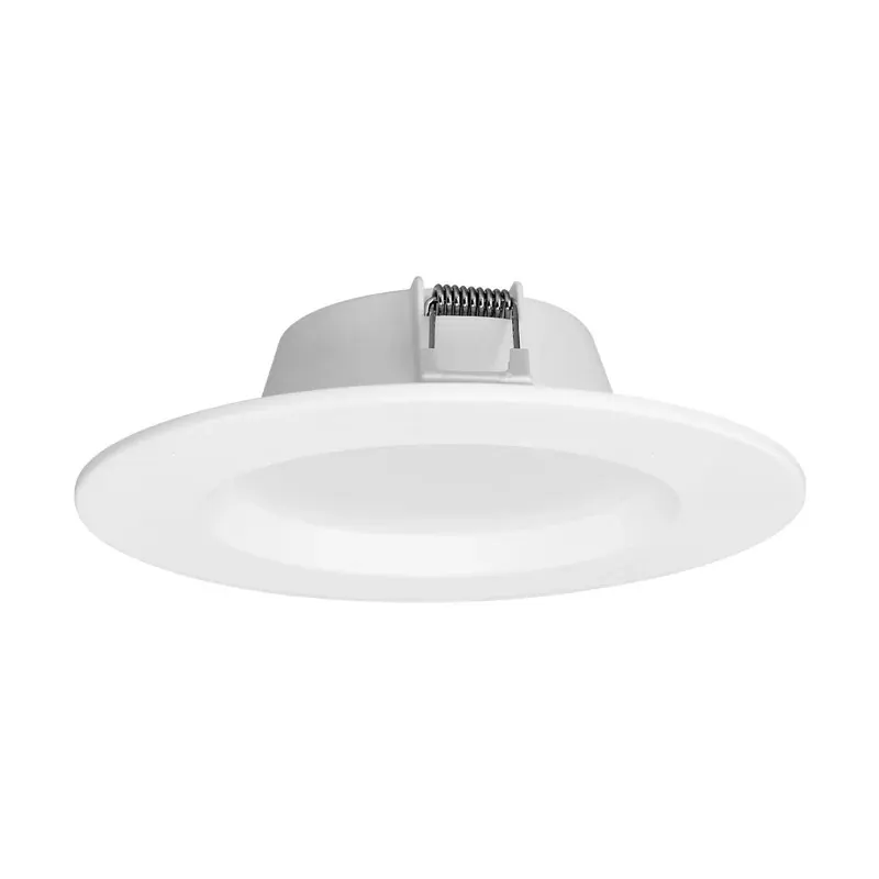 Panel LED redondo empotrable 6W 90-260VCA policarbonato blanco frío 6500K