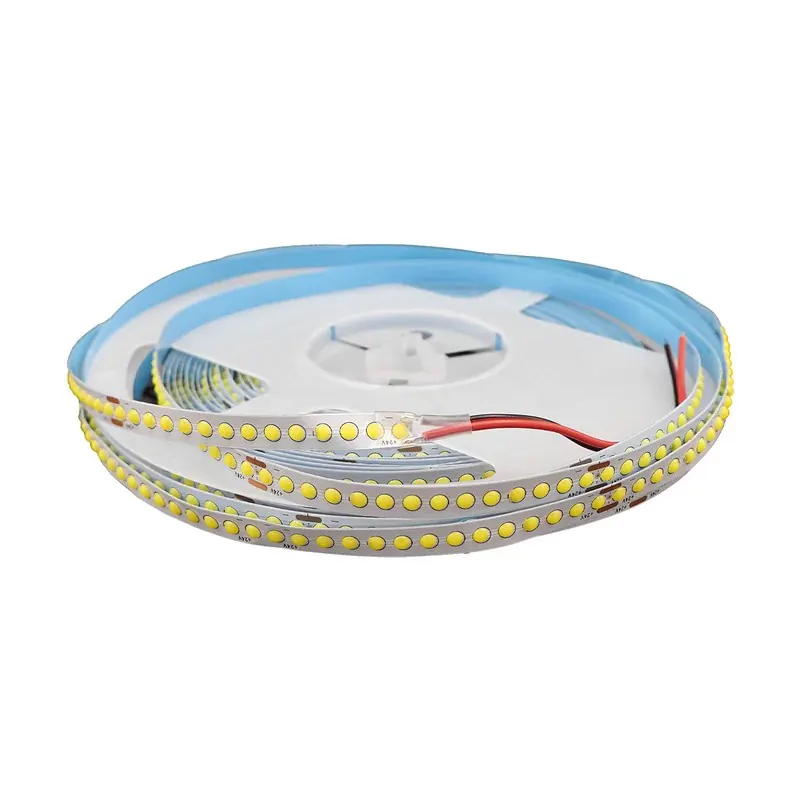 Tira 1,400 LEDS dot COB 10M 110W 24VCD interior IP20 blanco frío 6500K